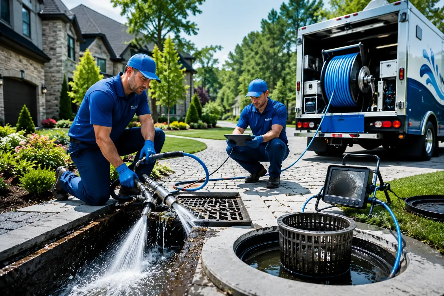 Local outdoor drain cleaning professionals in Norco, LA